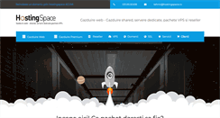Desktop Screenshot of hostingspace.ro